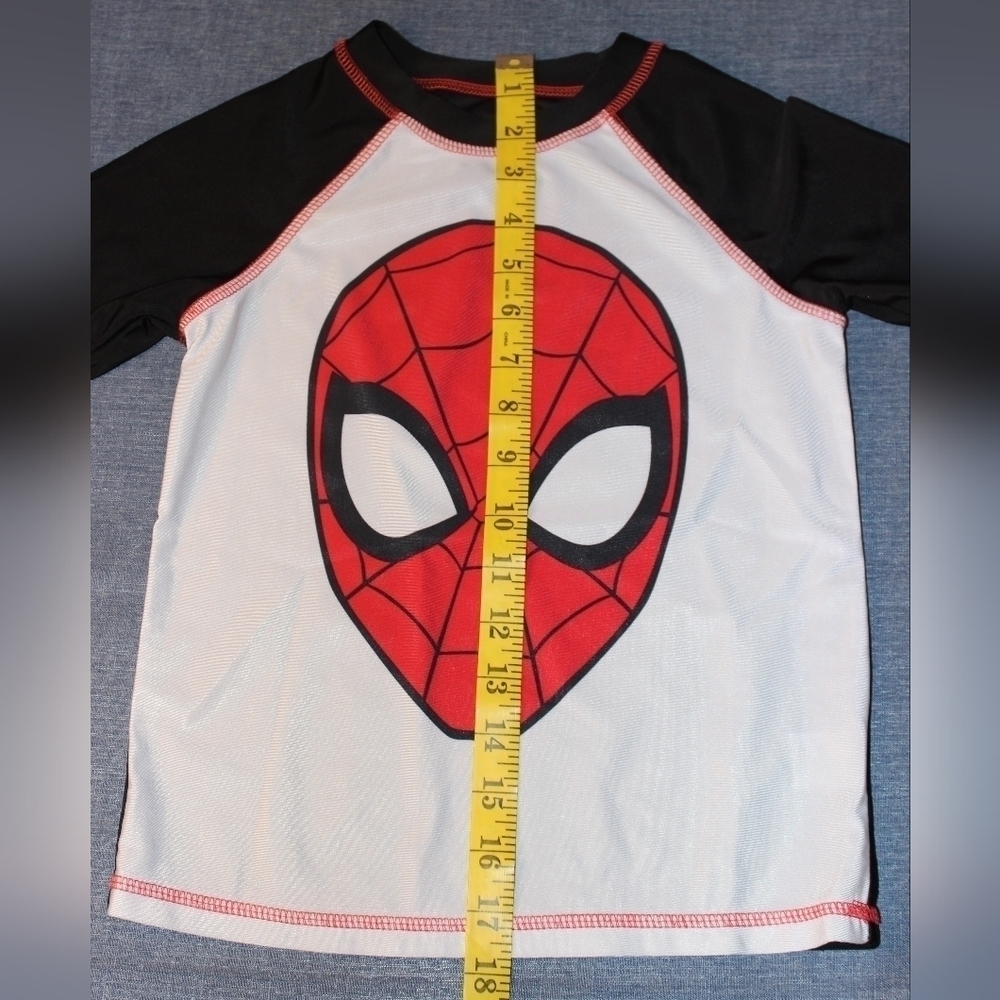 MARVEL'S Spiderman Boys Swim Shirt - Picture 4 of 4